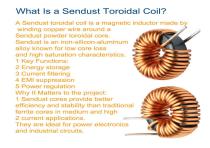 WL80125 Sendust Toroidal Coil factory-3