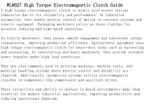 WL8027 High Torque Electromagnetic Clutch Guide-2