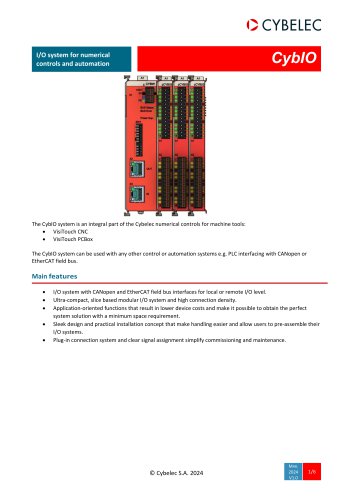 DataSheet_CybIO_CNC_V1.0
