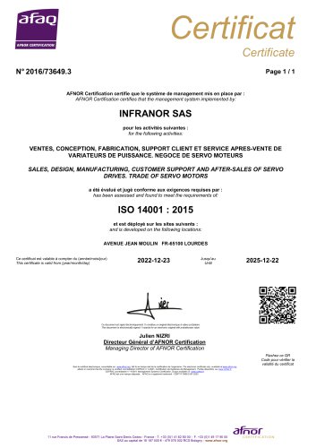 INFRANOR_ISO14001-2015_Certificate_2022_12