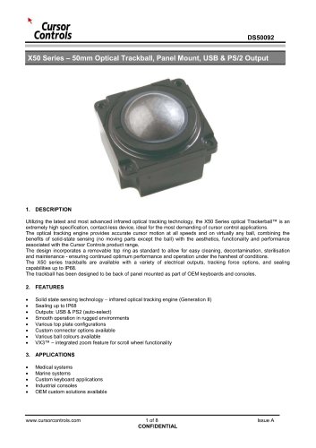 X50 Trackball - Standard