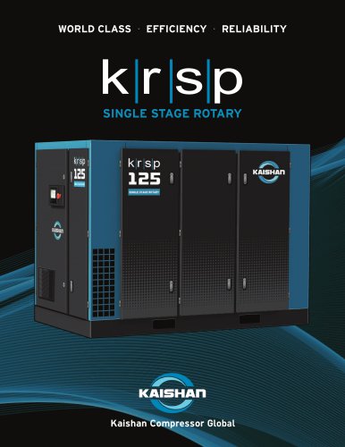KAISHAN SCREW COMPRESSOR KRSP Series