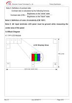 Yousee Display module TFT LCD YX07016432484SB-8