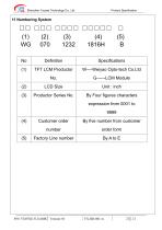 Yousee Display module TFT LCD YX07021312416BC-21