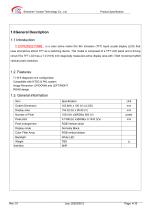 Yousee Display module TFT LCD YX07025322116BB-4