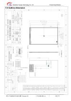 Yousee Display module TFT LCD YX08025252481HB-16