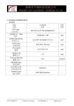 Yousee Display module TFT LCD YX20013A-4