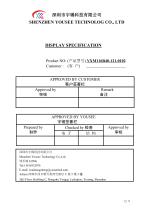 Yousee Display module TFT LCD YXM116B40-121-0102-1