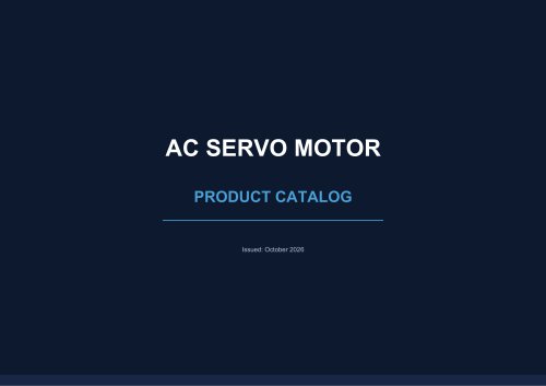 AC SERVO MOTOR