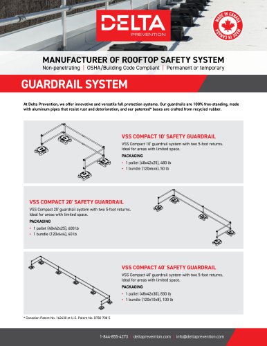 MANUFACTURER OF ROOFTOP SAFETY SYSTEM