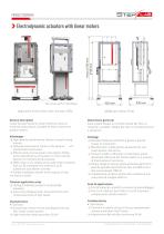 ELECTRODYNAMIC ACTUATORS with LINEAR MOTORS-2