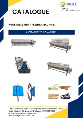 ASPARAGUS PEELING MACHINE