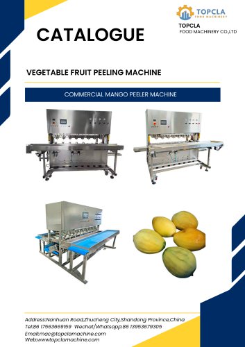 COMMERCIAL MANGO PEELER MACHINE
