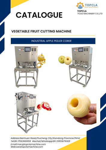 INDUSTRIAL APPLE PEELER CORER