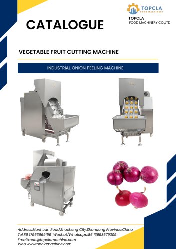 INDUSTRIAL ONION PEELING MACHINE