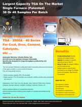 avasInstruments TGA 2000A 40Series ForCoal,Ores,Cement, Catalysts, etc-1