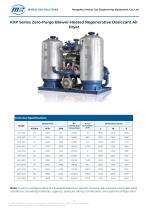 KXP Series Zero-Purge Blower-Heated Regenerative Desiccant Air Dryer-1