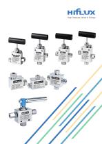 Hiflux High Pressure Valves & Fittings -1