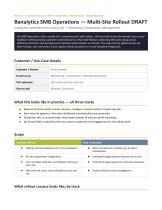 Banalytics SMB Operations — Multi-Site Rollout DRAFT-1