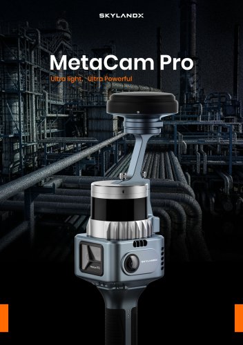 SkylandX_MetaCam Pro_HANDHELD LiDAR SCANNER