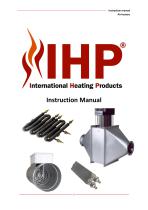 Instruction manual Air heaters-1