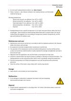 Instruction manual Foil heaters-7