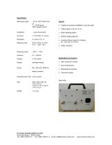 Product data sheet DewP-2