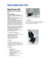 Product data sheet DewTrans CR