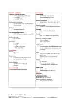 Product data sheet DewTrans DPM-S2-S-2