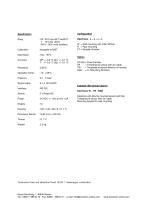 Product data sheet DewTrans LC-2