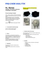 Product data sheet H₂-Sens