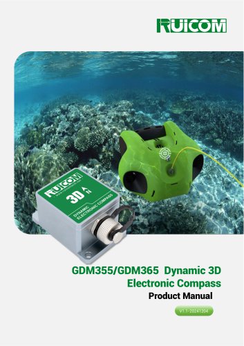 GDM355/GDM365 Dynamic 3D Electronic Compass