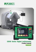 GDS8 Series Digital inclinometer