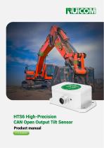 HTS6 High-Precision CAN Open Output Tilt Sensor