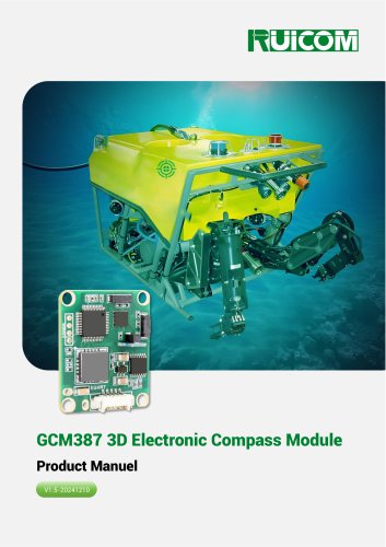 RUICOM GCM387 3D Electronic Compass Module