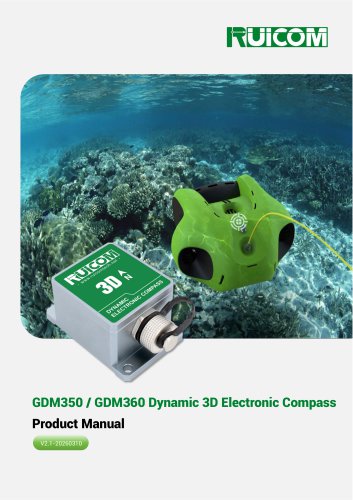 RUICOM GDM350 / GDM360 Dynamic 3D Electronic Compass