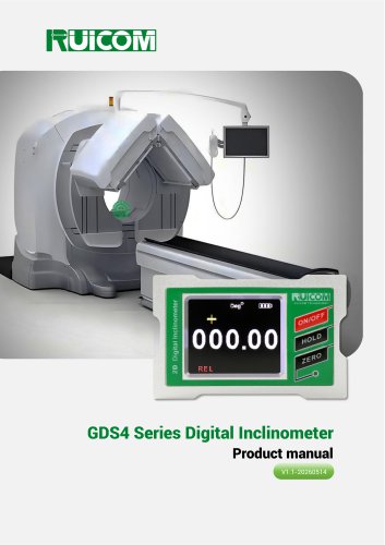 RUICOM GDS4 Series Digital Inclinometer
