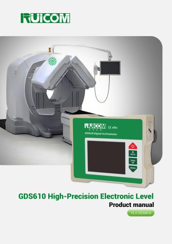 RUICOM GDS610 High-Precision Digital Inclinometer