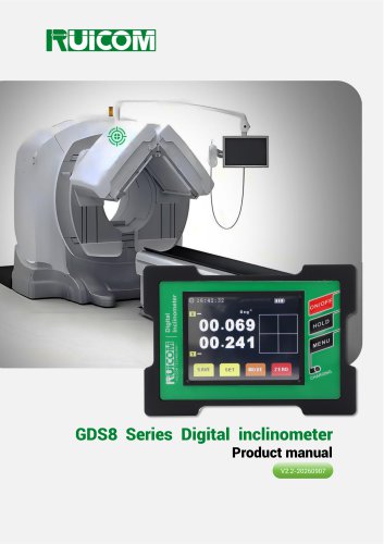RUICOM GDS8 Series Digital inclinometer