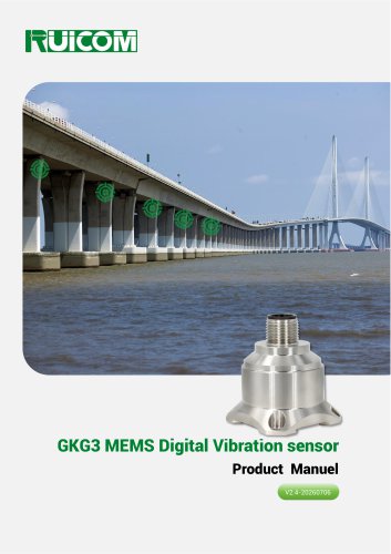 RUICOM GKG3 MEMS Digital Vibration sensor