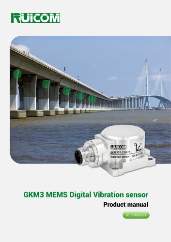 RUICOM GKM3 MEMS Digital Vibration sensor