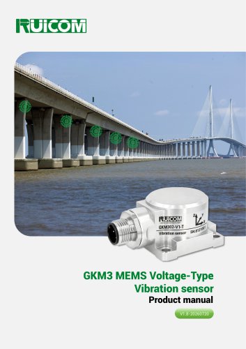 RUICOM GKM3 MEMS Voltage Vibration sensor