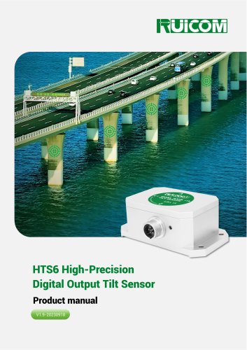 RUICOM HTS6 High-Precision Digital Output Tilt Sensor