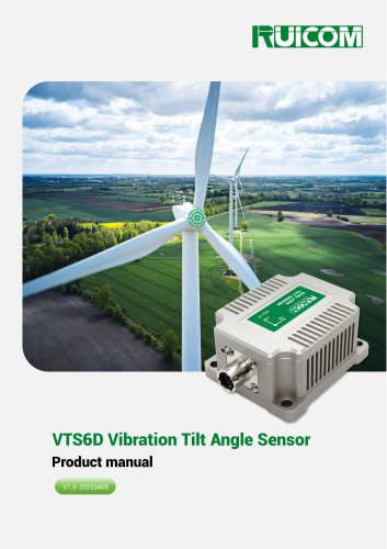 VTS6D Vibration Tilt Angle Sensor