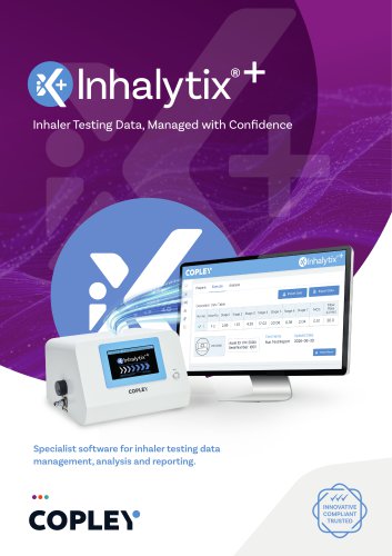 Inhaler Testing Data, Managed with Confidence