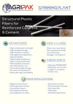 Structural Plastic Fibers for Reinforced Concrete & Cement-1
