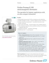 Proline Promag H 100 electromagnetic flowmeter - 1