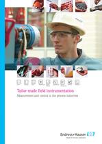 Tailor-made field instrumentation, Measurement and control in the process industries - 1