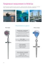 Thermometers and transmitters for the process industry - 18