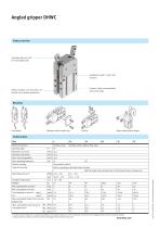 Angled gripper DHWC-2